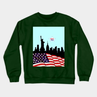 Happy 4th of July Crewneck Sweatshirt